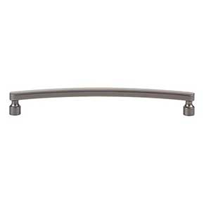 Atlas Homewares [A683-SL] Die Cast Zinc Cabinet Pull Handle - Lennox Series - Oversized - Slate Finish - 7 9/16" C/C - 8 1/16" L