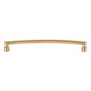 Atlas Homewares [A683-WB] Die Cast Zinc Cabinet Pull Handle - Lennox Series - Oversized - Warm Brass Finish - 7 9/16" C/C -  8 1/16" L