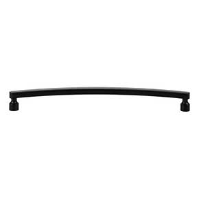 Atlas Homewares [A684-BL] Die Cast Zinc Cabinet Pull Handle - Lennox Series - Oversized - Matte Black Finish - 8 13/16" C/C - 9 5/16" L