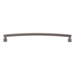 Atlas Homewares [A684-SL] Die Cast Zinc Cabinet Pull Handle - Lennox Series - Oversized - Slate Finish - 8 13/16" C/C - 9 5/16" L
