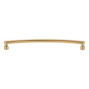 Atlas Homewares [A684-WB] Die Cast Zinc Cabinet Pull Handle - Lennox Series - Oversized - Warm Brass Finish - 8 13/16" C/C - 9 5/16" L