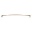 Atlas Homewares [A685-PN] Die Cast Zinc Cabinet Pull Handle - Lennox Series - Oversized - Polished Nickel Finish - 12" C/C -  12 1/2" L