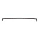 Atlas Homewares [A685-SL] Die Cast Zinc Cabinet Pull Handle - Lennox Series - Oversized - Slate Finish - 12&quot; C/C -  12 1/2&quot; L