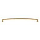 Atlas Homewares [A685-WB] Die Cast Zinc Cabinet Pull Handle - Lennox Series - Oversized - Warm Brass Finish - 12&quot; C/C -  12 1/2&quot; L
