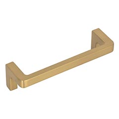 Atlas Homewares [A401-WB] Die Cast Zinc Cabinet Pull Handle - Logan Series - Standard Size - Warm Brass Finish - 3 3/4&quot; C/C - 4 1/8&quot; L