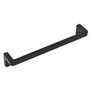 Atlas Homewares [A402-BL] Die Cast Zinc Cabinet Pull Handle - Logan Series - Oversized - Matte Black Finish - 5 1/16" C/C - 5 3/8" L