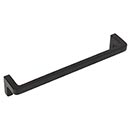 Atlas Homewares [A404-BL] Die Cast Zinc Cabinet Pull Handle - Logan Series - Oversized - Matte Black Finish - 7 9/16&quot; C/C - 7 7/8&quot; L