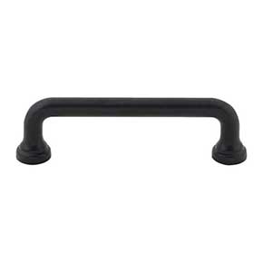 Atlas Homewares [A641-BL] Die Cast Zinc Cabinet Pull Handle - Malin Series - Standard Size - Matte Black Finish - 3 3/4" C/C - 4 1/2" L