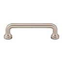 Atlas Homewares [A641-BRN] Die Cast Zinc Cabinet Pull Handle - Malin Series - Standard Size - Brushed Nickel Finish - 3 3/4" C/C - 4 1/2" L