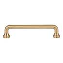 Atlas Homewares [A642-WB] Die Cast Zinc Cabinet Pull Handle - Malin Series - Oversized - Warm Brass Finish - 5 1/16" C/C - 5 3/4" L