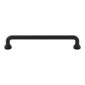 Atlas Homewares [A643-BL] Die Cast Zinc Cabinet Pull Handle - Malin Series - Oversized - Matte Black Finish - 6 5/16" C/C - 7" L