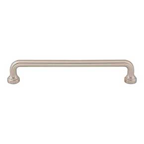Atlas Homewares [A643-BRN] Die Cast Zinc Cabinet Pull Handle - Malin Series - Oversized - Brushed Nickel Finish - 6 5/16" C/C - 7" L