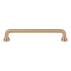 Atlas Homewares [A643-WB] Die Cast Zinc Cabinet Pull Handle - Malin Series - Oversized - Warm Brass Finish - 6 5/16&quot; C/C - 7&quot; L