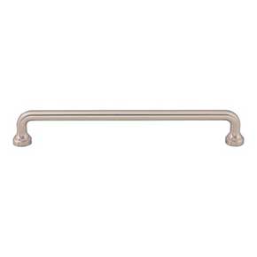 Atlas Homewares [A644-BRN] Die Cast Zinc Cabinet Pull Handle - Malin Series - Oversized - Brushed Nickel Finish - 7 9/16" C/C - 8 1/4" L