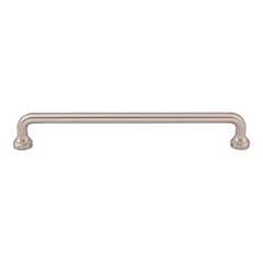 Atlas Homewares [A644-BRN] Die Cast Zinc Cabinet Pull Handle - Malin Series - Oversized - Brushed Nickel Finish - 7 9/16&quot; C/C - 8 1/4&quot; L
