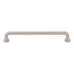 Atlas Homewares [A644-BRN] Die Cast Zinc Cabinet Pull Handle - Malin Series - Oversized - Brushed Nickel Finish - 7 9/16&quot; C/C - 8 1/4&quot; L