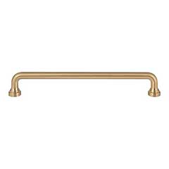 Atlas Homewares [A644-WB] Die Cast Zinc Cabinet Pull Handle - Malin Series - Oversized - Warm Brass Finish - 7 9/16&quot; C/C - 8 1/4&quot; L