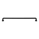 Atlas Homewares [A645-BL] Die Cast Zinc Cabinet Pull Handle - Malin Series - Oversized - Matte Black Finish - 12" C/C - 12 11/16" L