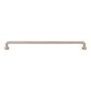 Atlas Homewares [A645-BRN] Die Cast Zinc Cabinet Pull Handle - Malin Series - Oversized - Brushed Nickel Finish - 12" C/C - 12 11/16" L