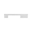 Atlas Homewares [A883-MC] Aluminum Cabinet Pull Handle - Off-Center Series - Oversized - Matte Chrome Finish - 6 5/16&quot; C/C - 7 1/2&quot; L