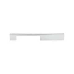 Atlas Homewares [A884-CH] Aluminum Cabinet Pull Handle - Off-Center Series - Oversized - Polished Chrome Finish - 7 9/16&quot; C/C - 10&quot; L