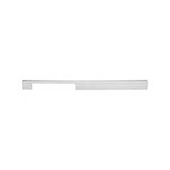 Atlas Homewares [A886-MC] Aluminum Cabinet Pull Handle - Off-Center Series - Oversized - Matte Chrome Finish - 12 5/8&quot; C/C - 15 3/4&quot; L