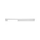 Atlas Homewares [A886-MC] Aluminum Cabinet Pull Handle - Off-Center Series - Oversized - Matte Chrome Finish - 12 5/8" C/C - 15 3/4" L