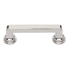 Atlas Homewares [A101-CH] Die Cast Zinc Cabinet Pull Handle - Oskar Series - Standard Size - Polished Chrome Finish - 3&quot; C/C - 3 7/8&quot; L