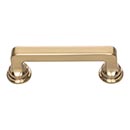 Atlas Homewares [A101-WB] Die Cast Zinc Cabinet Pull Handle - Oskar Series - Standard Size - Warm Brass Finish - 3" C/C - 3 7/8" L