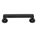 Atlas Homewares [A102-BL] Die Cast Zinc Cabinet Pull Handle - Oskar Series - Standard Size - Matte Black Finish - 3 3/4" C/C - 4 5/8" L