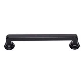 Atlas Homewares [A103-BL] Die Cast Zinc Cabinet Pull Handle - Oskar Series - Oversized - Matte Black Finish - 5 1/16" C/C - 5 7/8" L