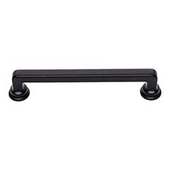 Atlas Homewares [A103-BL] Die Cast Zinc Cabinet Pull Handle - Oskar Series - Oversized - Matte Black Finish - 5 1/16" C/C - 5 7/8" L