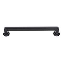 Atlas Homewares [A104-BL] Die Cast Zinc Cabinet Pull Handle - Oskar Series - Oversized - Matte Black Finish - 6 5/16&quot; C/C - 7 1/8&quot; L