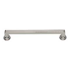 Atlas Homewares [A104-PN] Die Cast Zinc Cabinet Pull Handle - Oskar Series - Oversized - Polished Nickel Finish - 6 5/16&quot; C/C - 7 1/8&quot; L