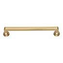 Atlas Homewares [A104-WB] Die Cast Zinc Cabinet Pull Handle - Oskar Series - Oversized - Warm Brass Finish - 6 5/16&quot; C/C - 7 1/8&quot; L