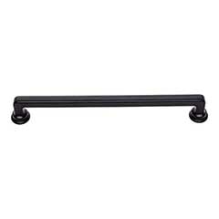 Atlas Homewares [A105-BL] Die Cast Zinc Cabinet Pull Handle - Oskar Series - Oversized - Matte Black Finish - 7 9/16" C/C - 8 3/8" L