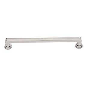 Atlas Homewares [A105-CH] Die Cast Zinc Cabinet Pull Handle - Oskar Series - Oversized - Polished Chrome Finish - 7 9/16" C/C - 8 3/8" L
