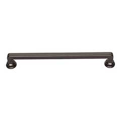 Atlas Homewares [A105-SL] Die Cast Zinc Cabinet Pull Handle - Oskar Series - Oversized - Slate Finish - 7 9/16&quot; C/C - 8 3/8&quot; L