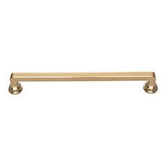 Atlas Homewares [A105-WB] Die Cast Zinc Cabinet Pull Handle - Oskar Series - Oversized - Warm Brass Finish - 7 9/16&quot; C/C - 8 3/8&quot; L