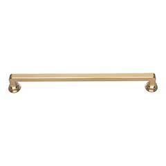 Atlas Homewares [A106-WB] Die Cast Zinc Cabinet Pull Handle - Oskar Series - Oversized - Warm Brass Finish - 8 13/16" C/C - 9 5/8" L