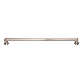 Atlas Homewares [A107-BRN] Die Cast Zinc Cabinet Pull Handle - Oskar Series - Oversized - Brushed Nickel Finish - 12" C/C - 12 13/16" L