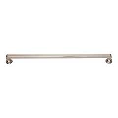 Atlas Homewares [A107-BRN] Die Cast Zinc Cabinet Pull Handle - Oskar Series - Oversized - Brushed Nickel Finish - 12&quot; C/C - 12 13/16&quot; L