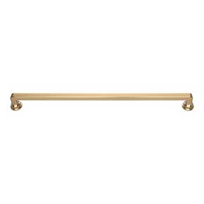 Atlas Homewares [A107-WB] Die Cast Zinc Cabinet Pull Handle - Oskar Series - Oversized - Warm Brass Finish - 12" C/C - 12 13/16" L