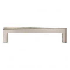 Atlas Homewares [A672-BRN] Die Cast Zinc Cabinet Pull Handle - Para Series - Oversized - Brushed Nickel Finish - 5 1/16&quot; C/C - 5 7/16&quot; L