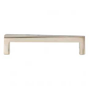 Atlas Homewares [A672-PN] Die Cast Zinc Cabinet Pull Handle - Para Series - Oversized - Polished Nickel Finish - 5 1/16" C/C - 5 7/16" L