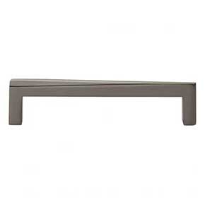Atlas Homewares [A672-SL] Die Cast Zinc Cabinet Pull Handle - Para Series - Oversized - Slate Finish - 5 1/16" C/C - 5 7/16" L
