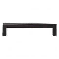 Atlas Homewares [A672-BL] Die Cast Zinc Cabinet Pull Handle - Para Series - Oversized - Matte Black Finish - 5 1/16&quot; C/C - 5 7/16&quot; L