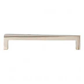 Atlas Homewares [A673-PN] Die Cast Zinc Cabinet Pull Handle - Para Series - Oversized - Polished Nickel Finish - 6 5/16" C/C - 6 11/16" L