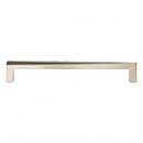 Atlas Homewares [A674-PN] Die Cast Zinc Cabinet Pull Handle - Para Series - Oversized - Polished Nickel Finish - 7 9/16&quot; C/C - 8&quot; L