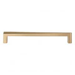 Atlas Homewares [A674-WB] Die Cast Zinc Cabinet Pull Handle - Para Series - Oversized - Warm Brass Finish - 7 9/16&quot; C/C - 8&quot; L